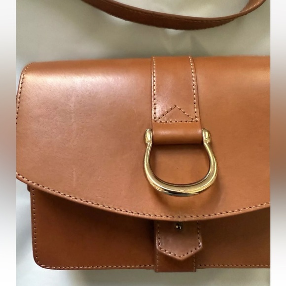 &Other Stories Brown Shell Leather Bag - Picture 6 of 12